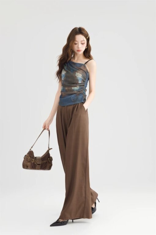 High-Waisted Wide-Leg Pants - Image 5