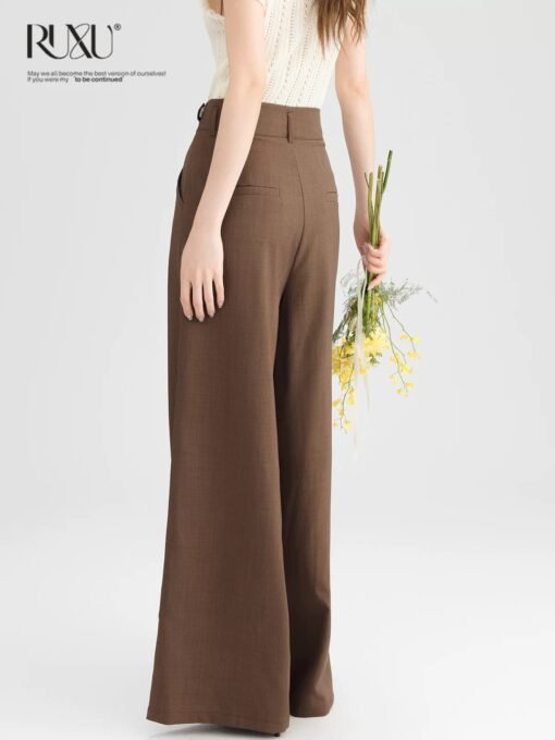 High-Waisted Wide-Leg Pants - Image 3