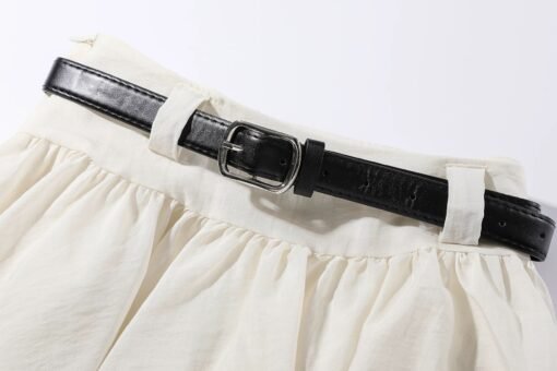 RUXU Ivory Halter Top & Mini Skirt Set - Image 6