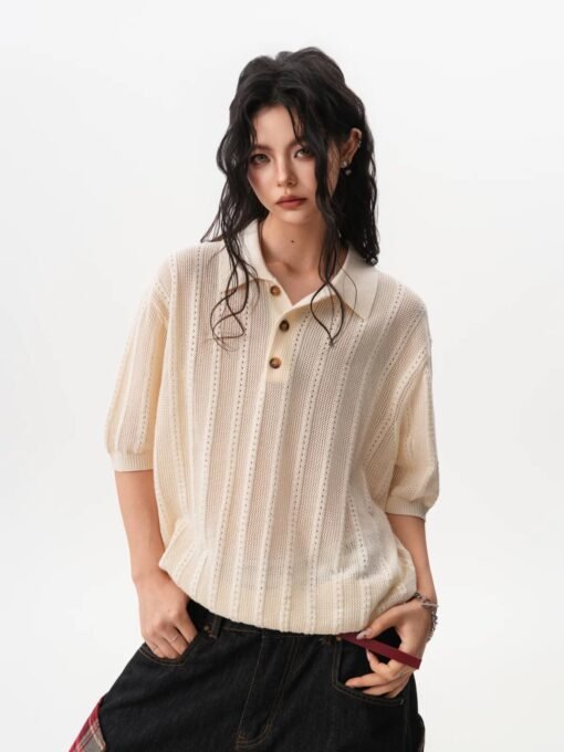 Short-Sleeved Polo Shirt