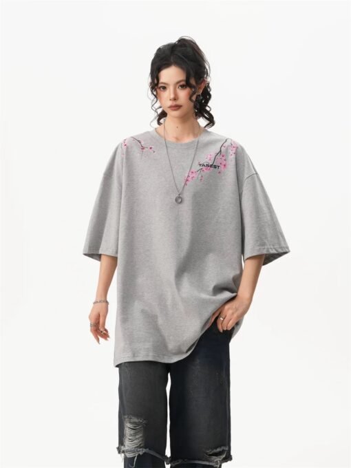 Oversized Cherry Blossom T-Shirt - Image 3