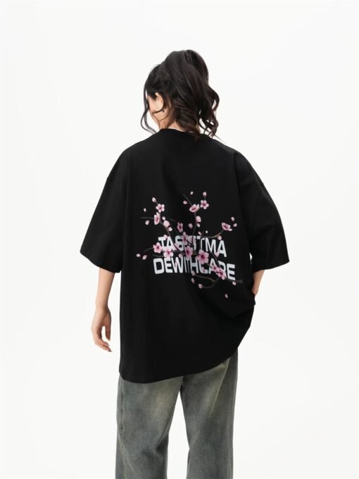 Oversized Cherry Blossom T-Shirt - Image 4