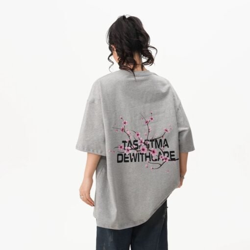 Oversized Cherry Blossom T-Shirt - Image 6
