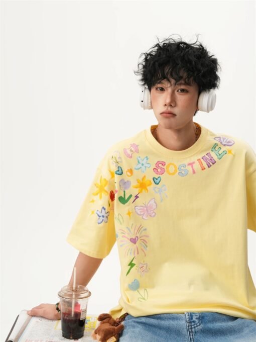 Vibrant Oversized T-Shirt - Image 7