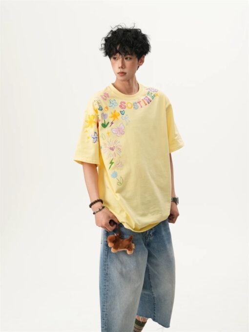Vibrant Oversized T-Shirt - Image 8