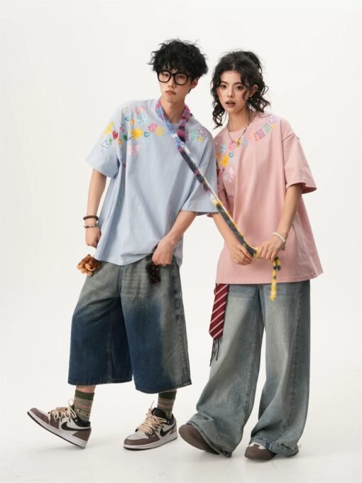 Vibrant Oversized T-Shirt - Image 6