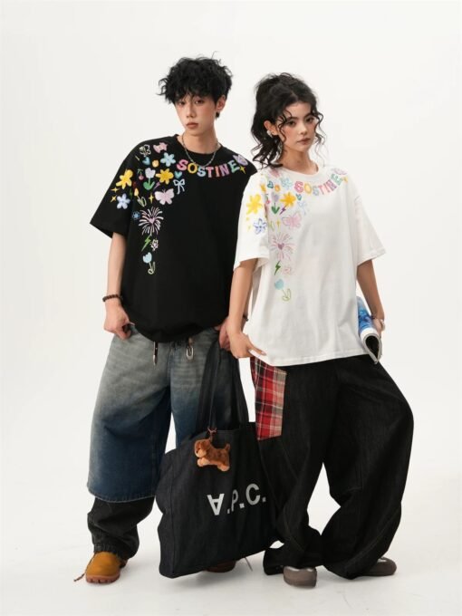 Vibrant Oversized T-Shirt - Image 5