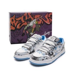 Urban Graffiti Low-Top Sneakers