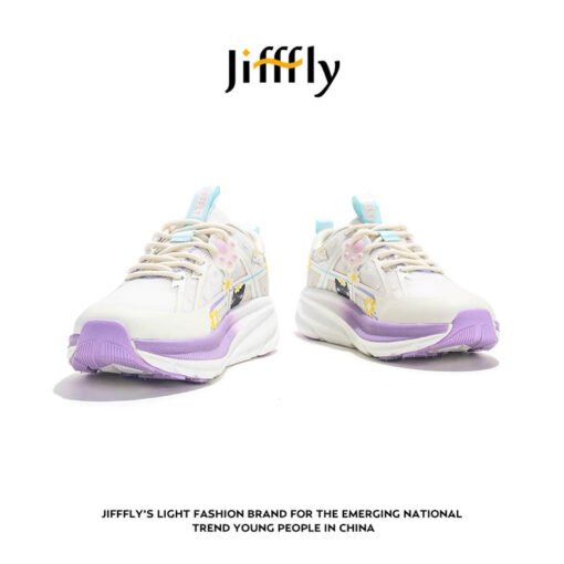 Jiffly Floral Accent Sneakers - Image 8