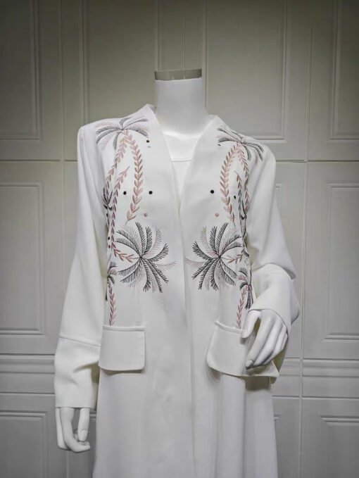 Modern Serenity Coat Abaya - Image 3