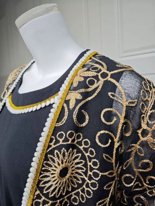 Royal  Abaya and Vest - Image 9