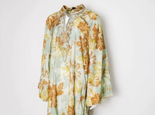 Leaf Print Serenity Dress - Image 7