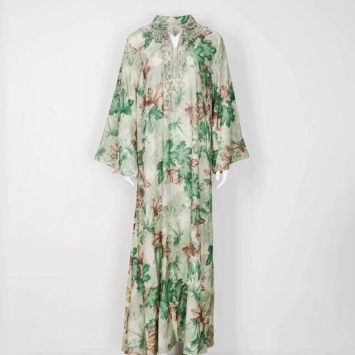 Leaf Print Serenity Dress - Image 4