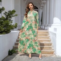 Leaf Print Serenity Dress